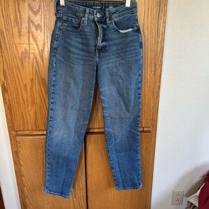 Old Navy Blue High-Rise Jeans